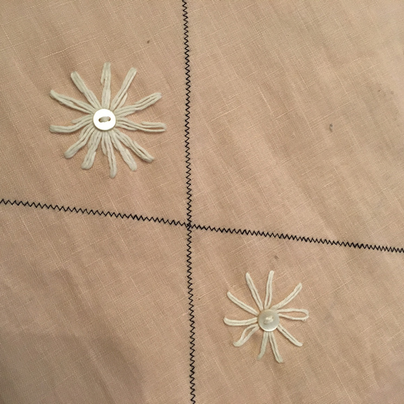 Embroidered Linen Jacket - Picture 6 of 7